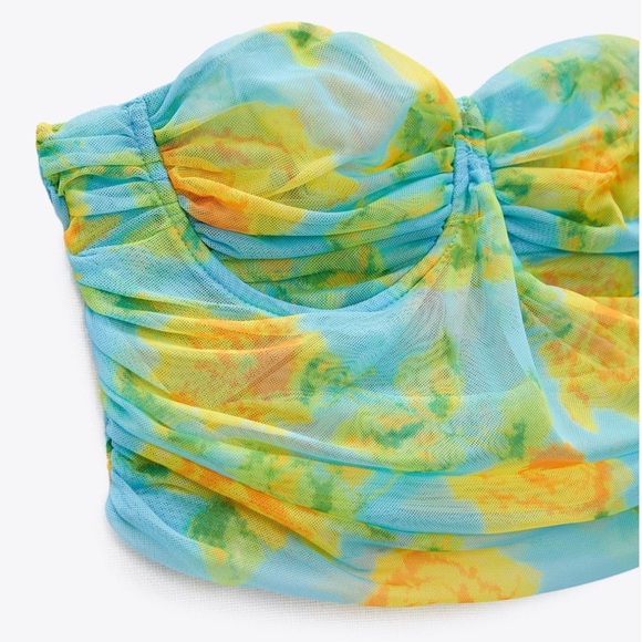 Zara mesh corset/top - Picture 6 of 7